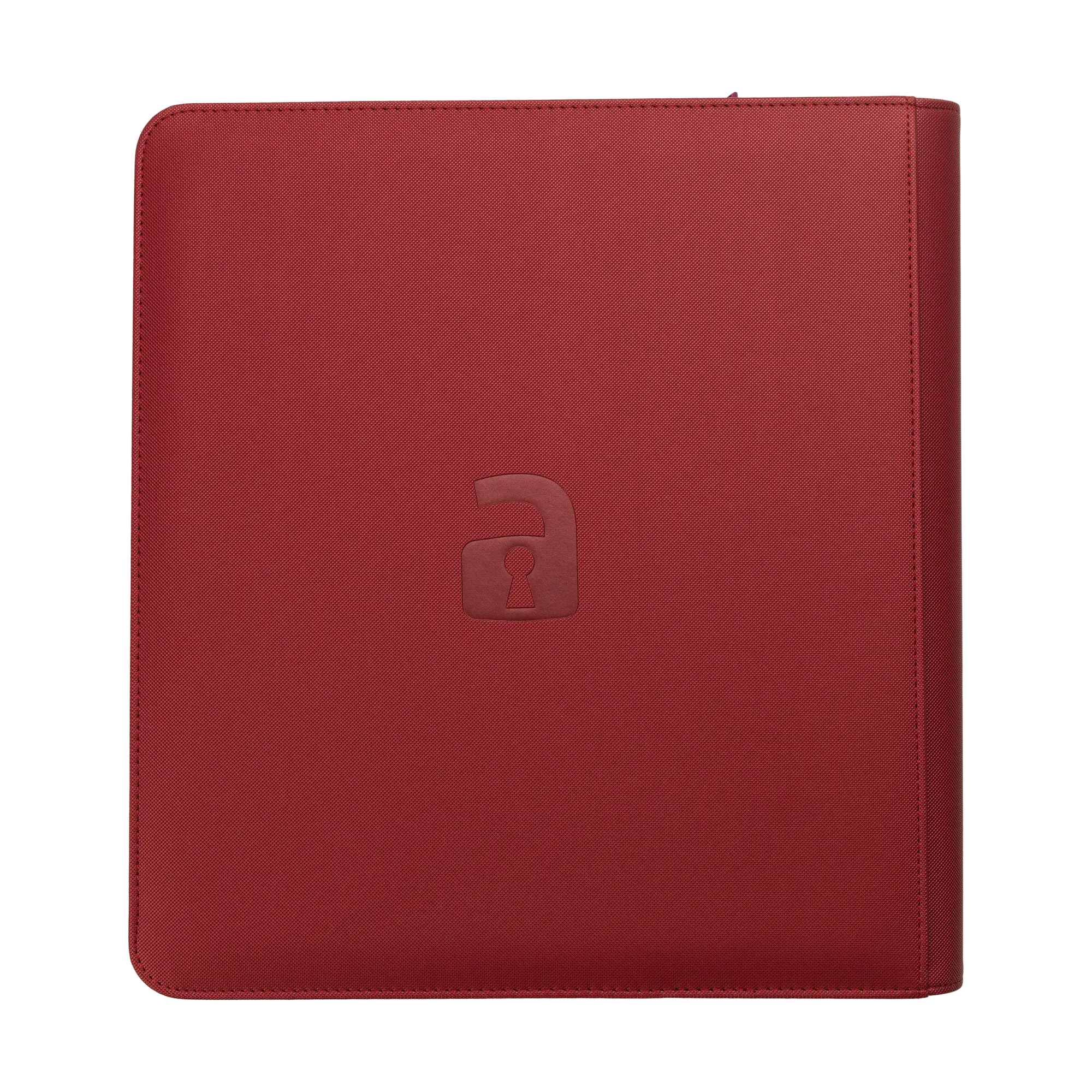 Vault X - 12-Pocket Exo-Tec® Zip Binder - Metallic Red