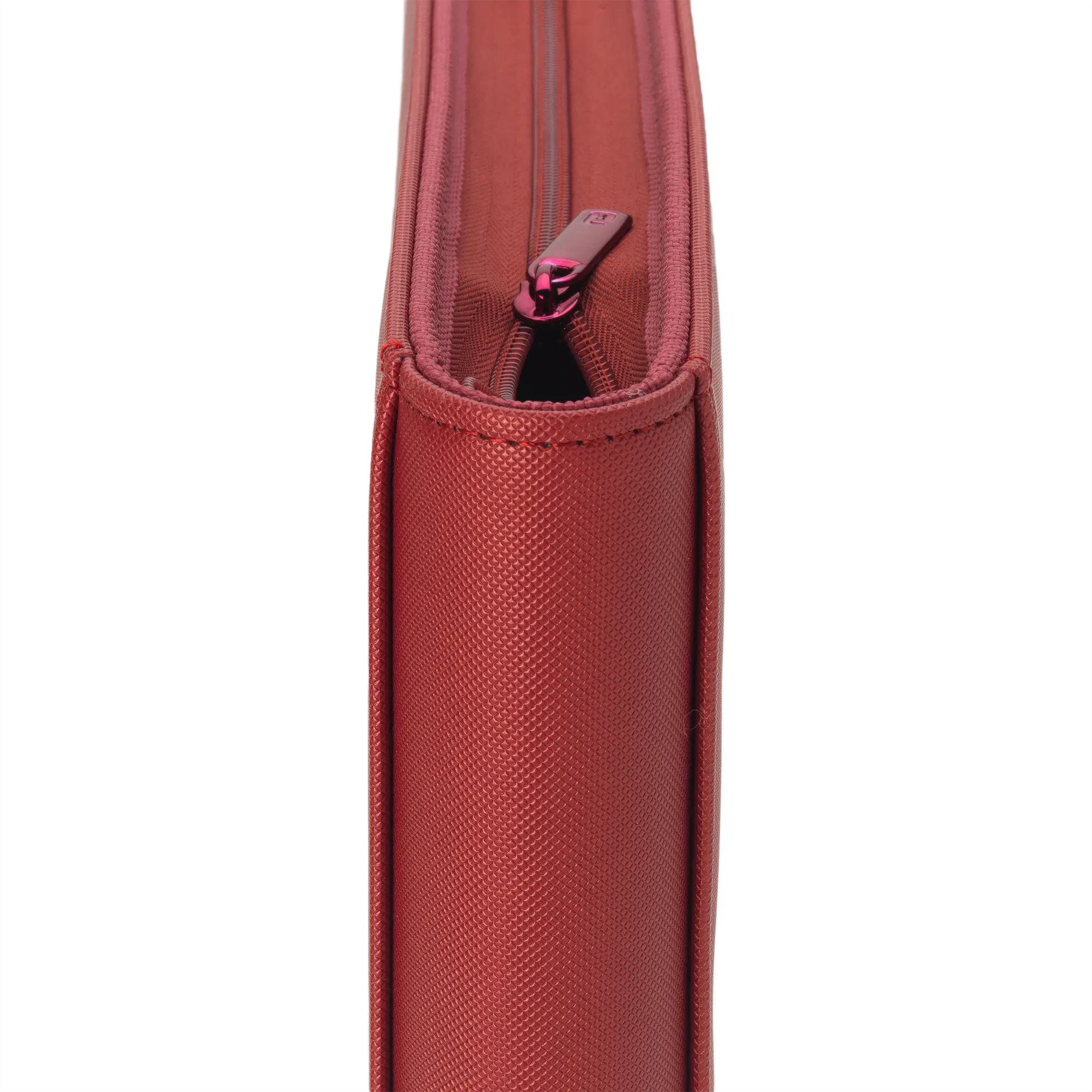 Vault X - 12-Pocket Exo-Tec® Zip Binder - Metallic Red