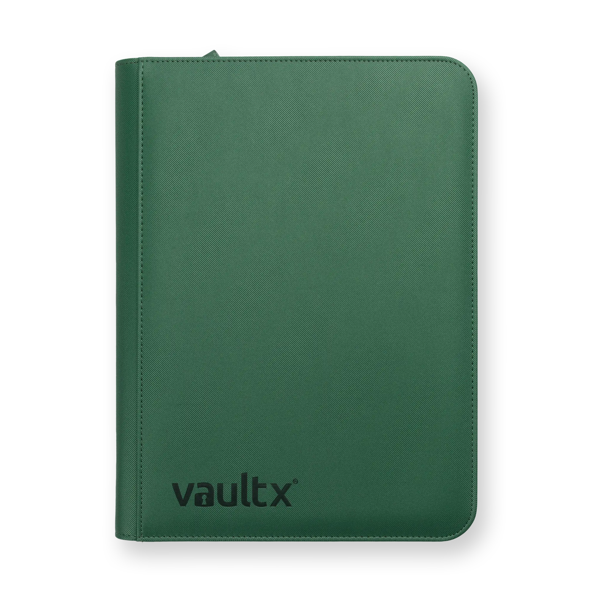 Vault X - 9-Pocket Exo-Tec® Zip Binder - Metallic Green