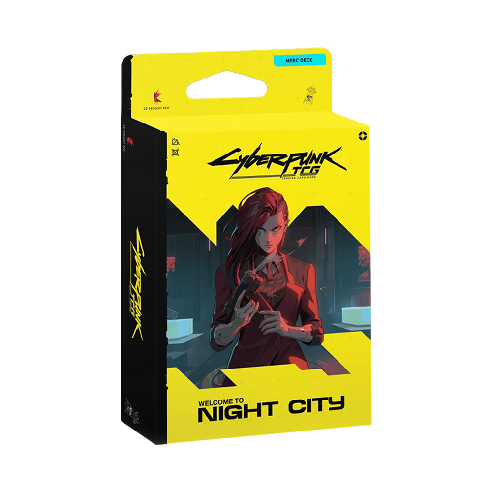 Cyberpunk TCG - Set 01 - Welcome to Night City - The Heist Starter Deck
