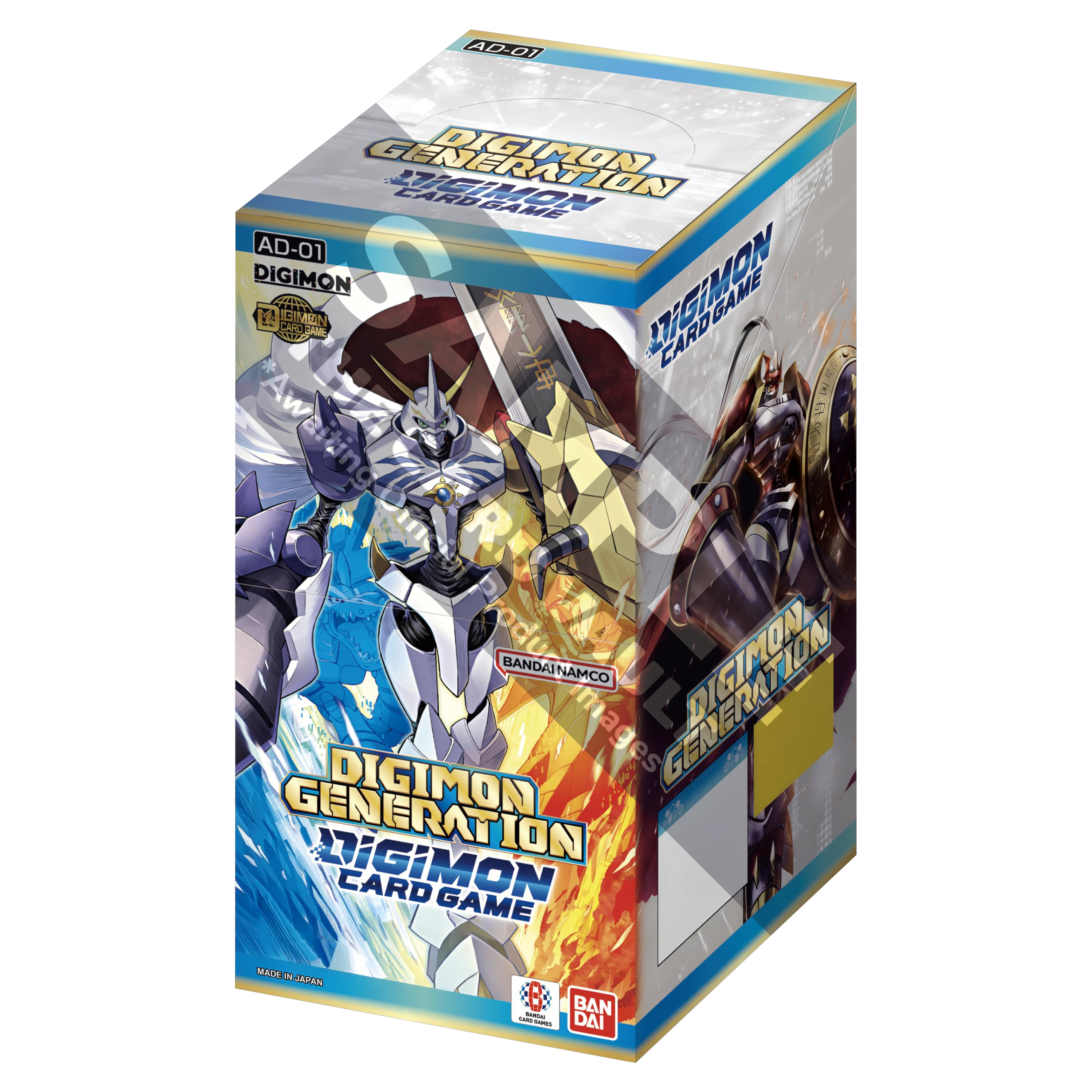 Digimon Card Game - Digimon Generation (AD01) - Advanced Booster Box (12 Packs)