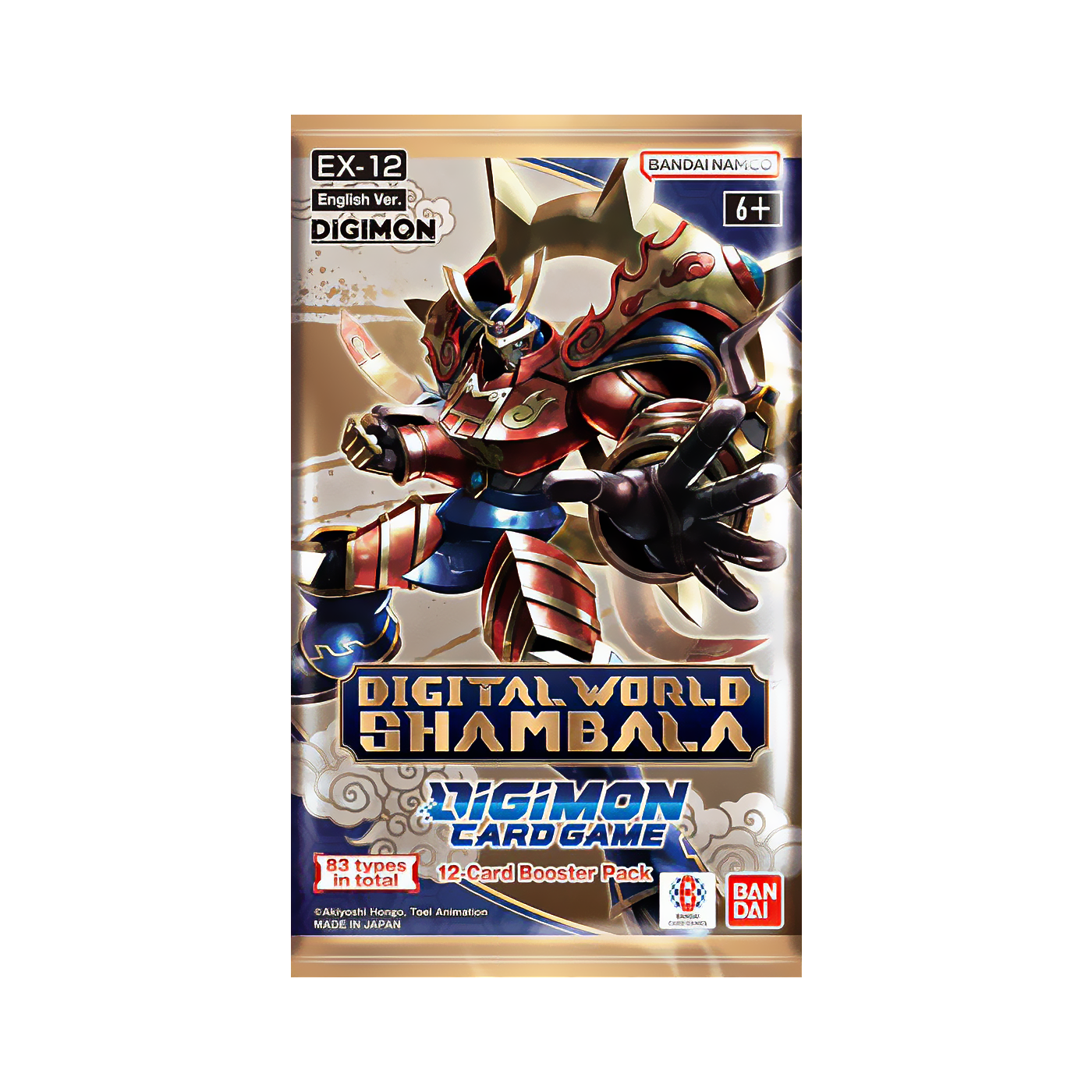 Digimon Card Game - Digital World Shambala (EX12) - Booster Pack