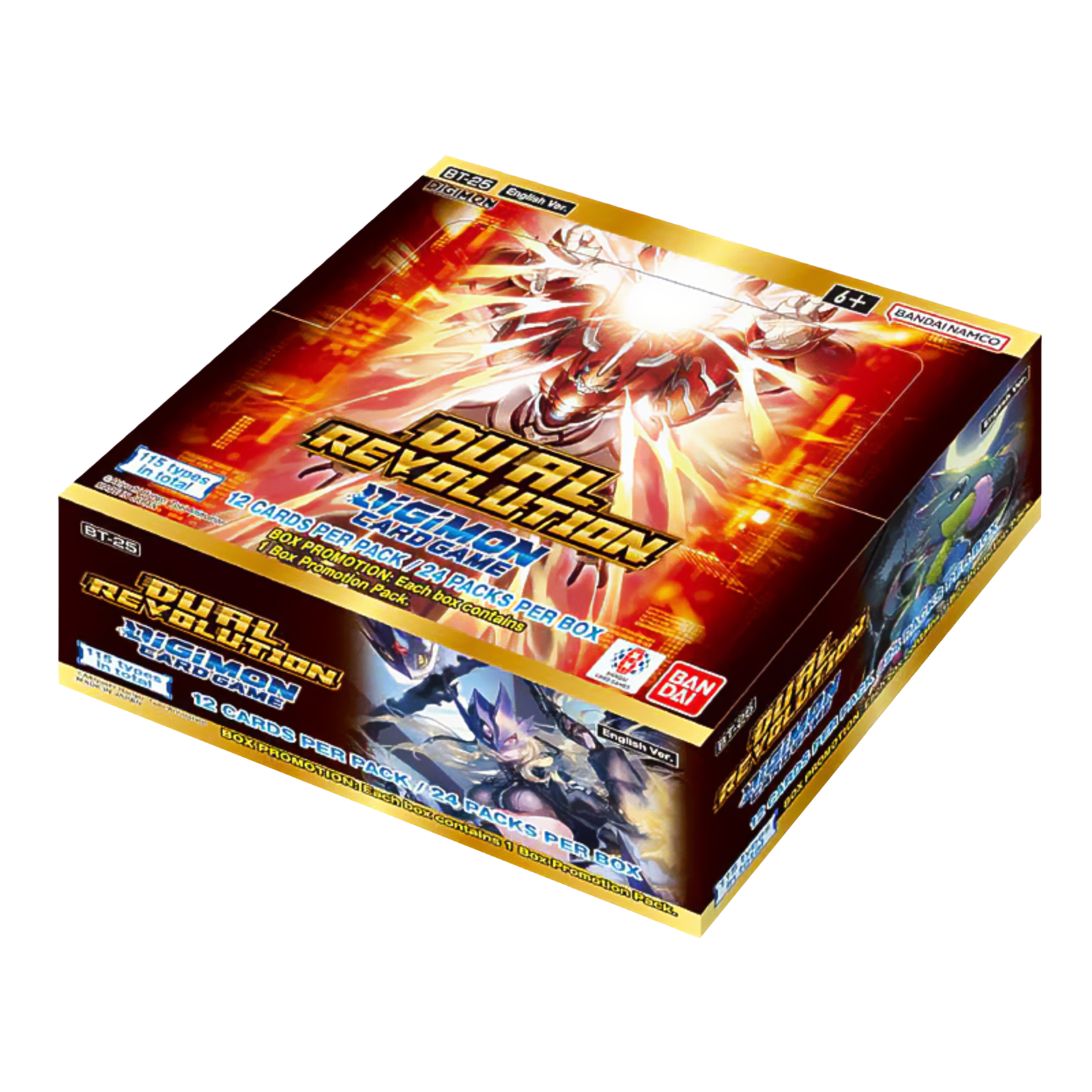 Digimon Card Game - Dual Revolution (BT25) - Booster Box (24 Packs)