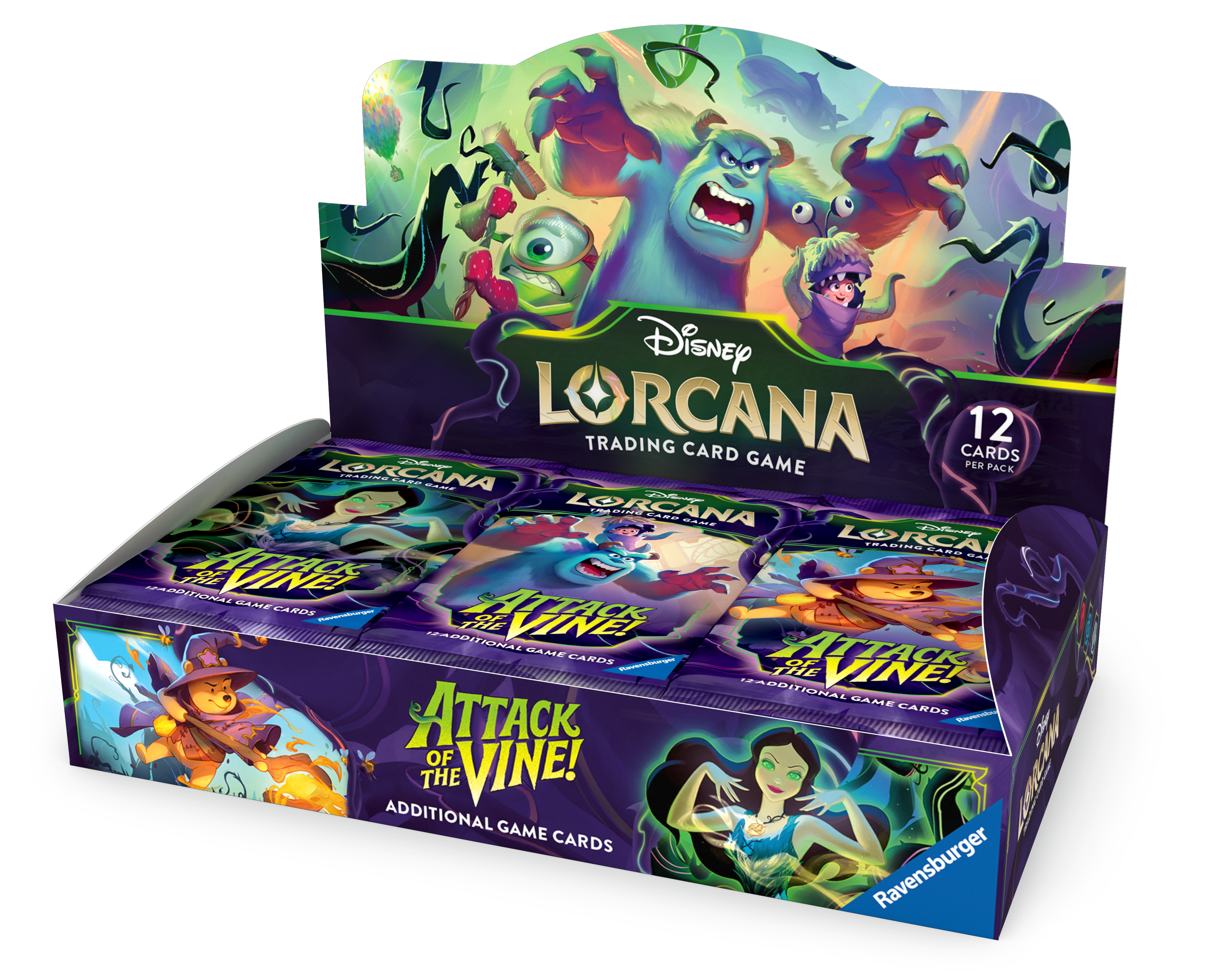 Disney - Lorcana TCG - Attack of the Vine! - Booster Box (24x Packs)