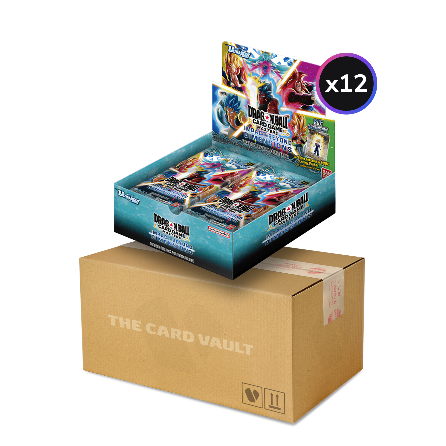Dragon Ball Super CG Masters - Ultra-Bout Series Set 04 - Impact Beyond Dimensions (B31) - Display Case (12x Booster Boxes)