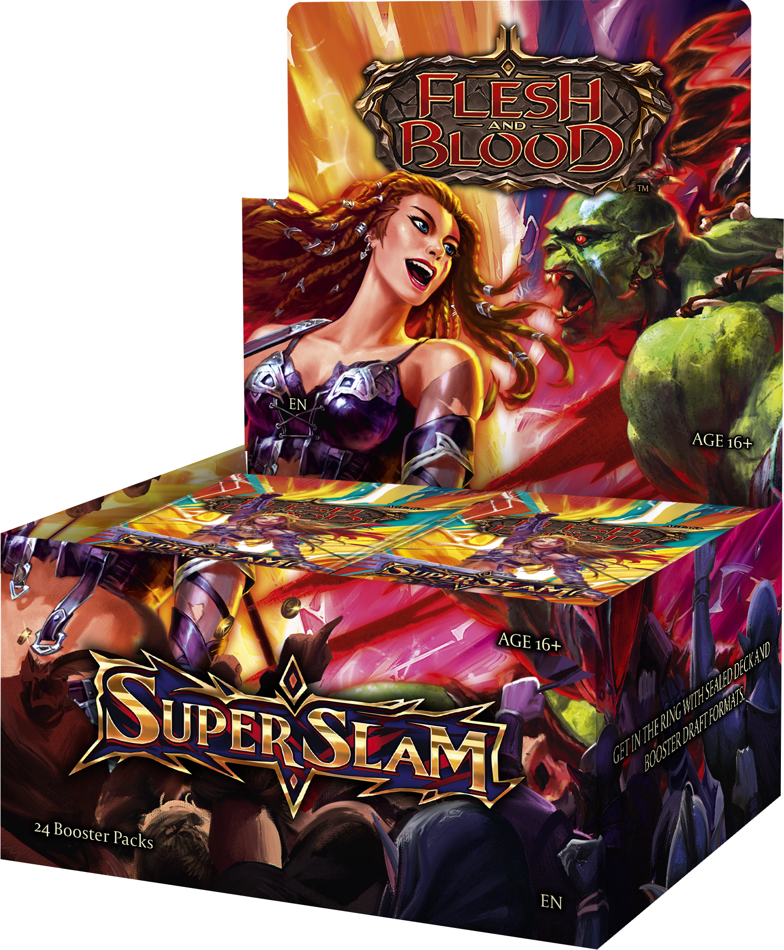 Flesh and Blood TCG - Super Slam - Booster Box (24x Packs)