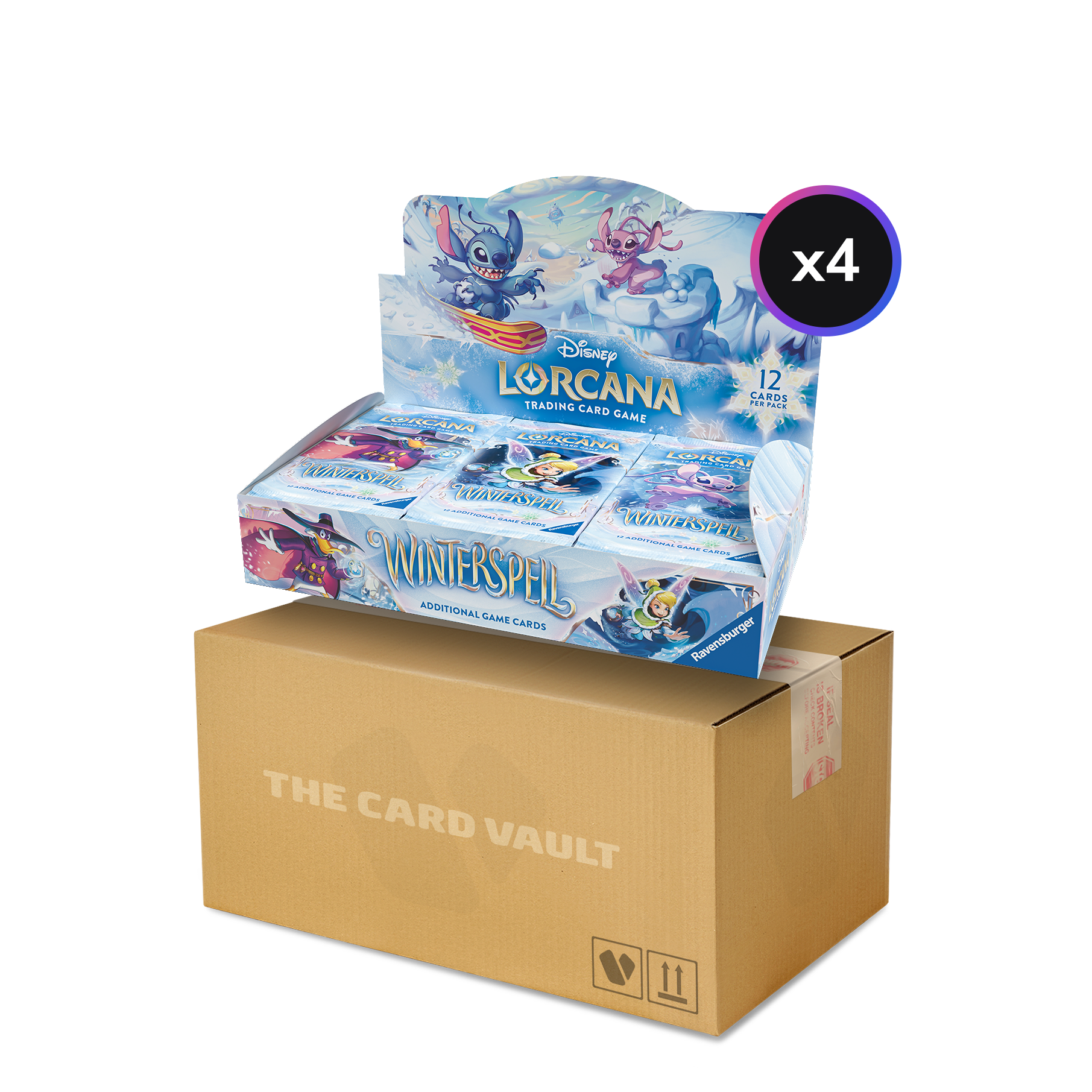 Disney - Lorcana TCG - Winterspell - Display Case (4x Booster Boxes)