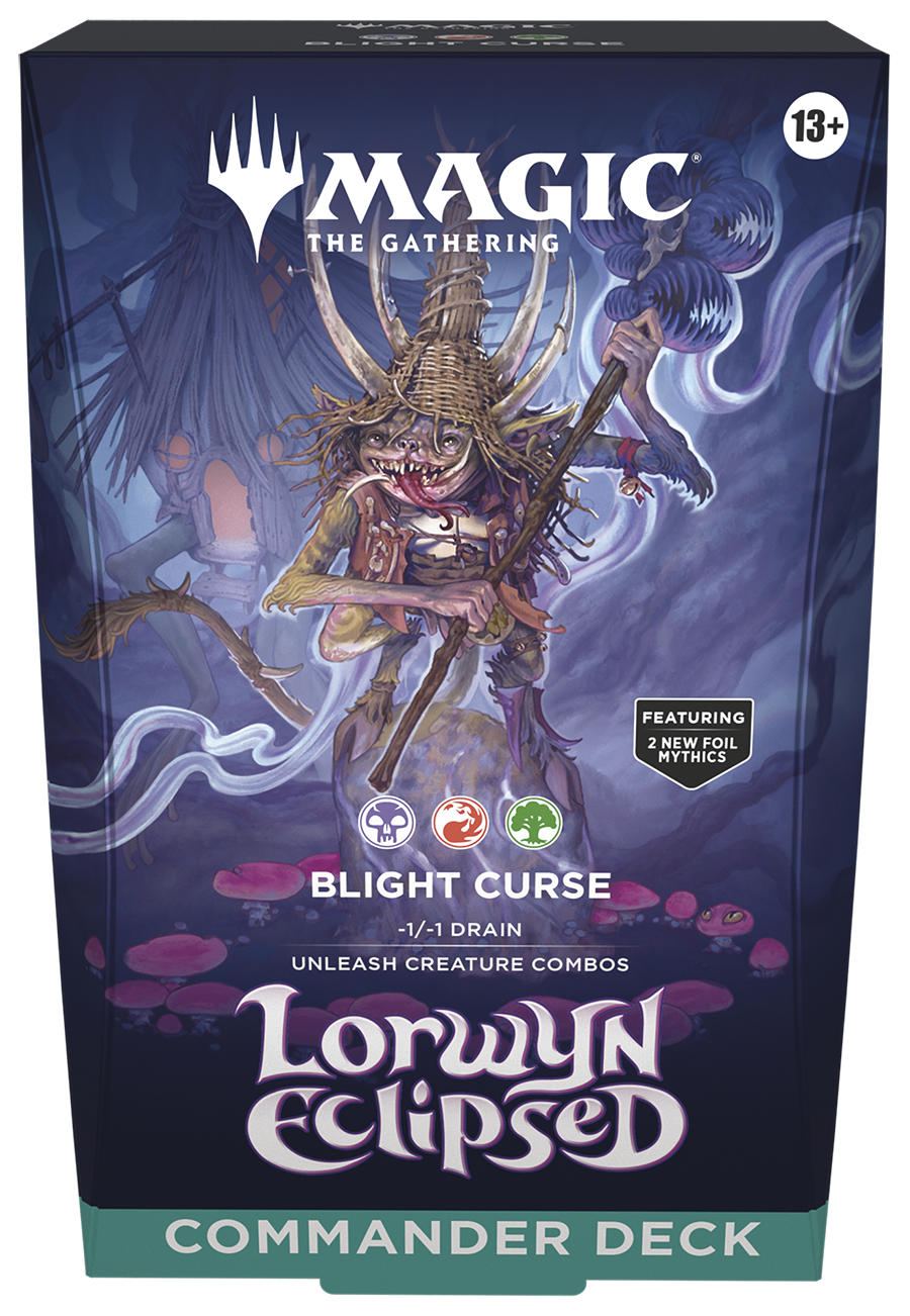 Magic: The Gathering - Lorwyn Eclipsed - Commander Deck - Blight Curse