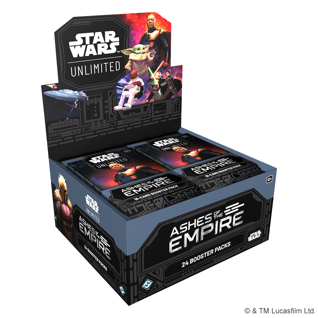 Star Wars: Unlimited - Ashes of the Empire - Booster Box (24x Packs)