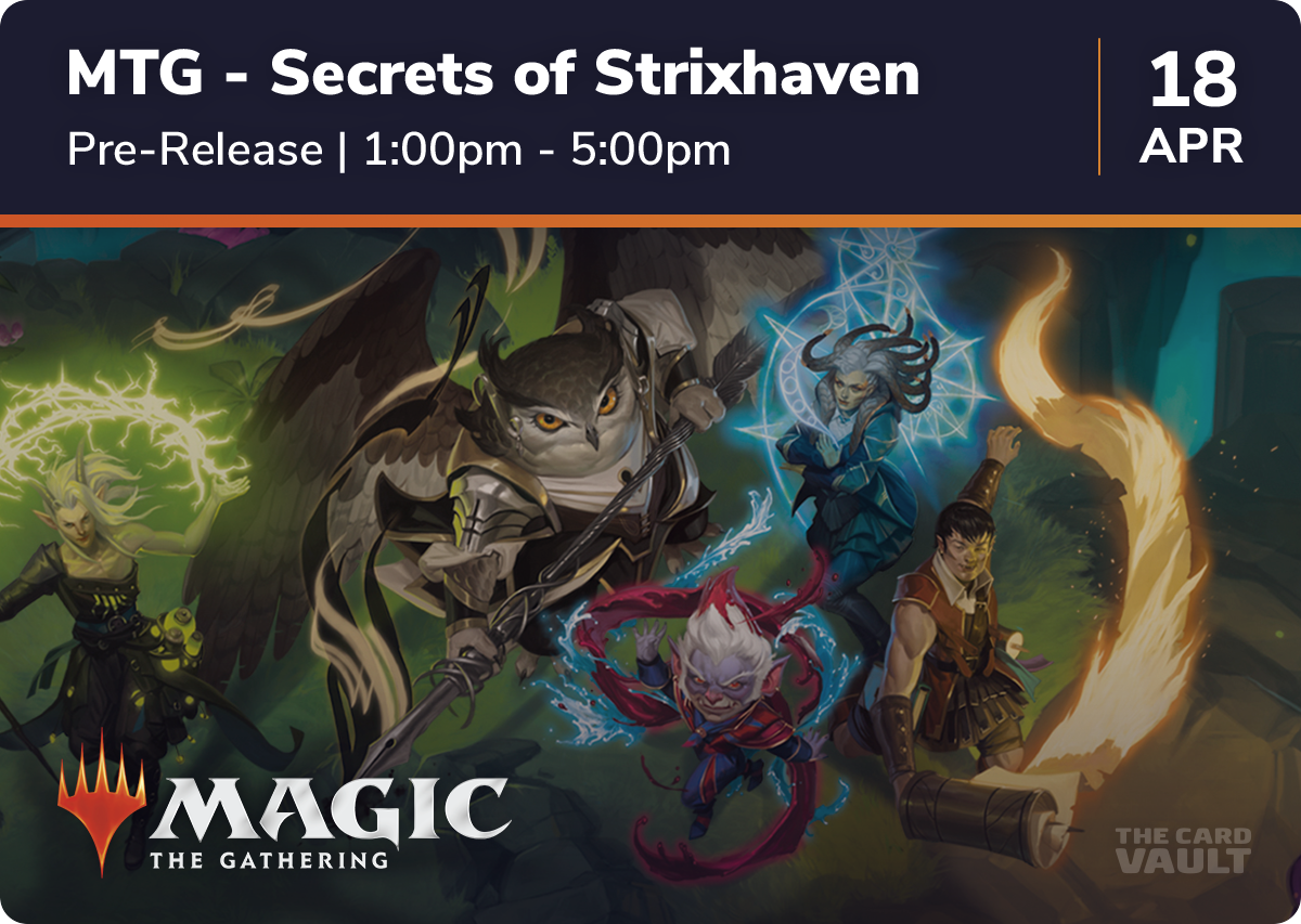 MTG Secrets of Strixhaven Pre-Release 18/04/26