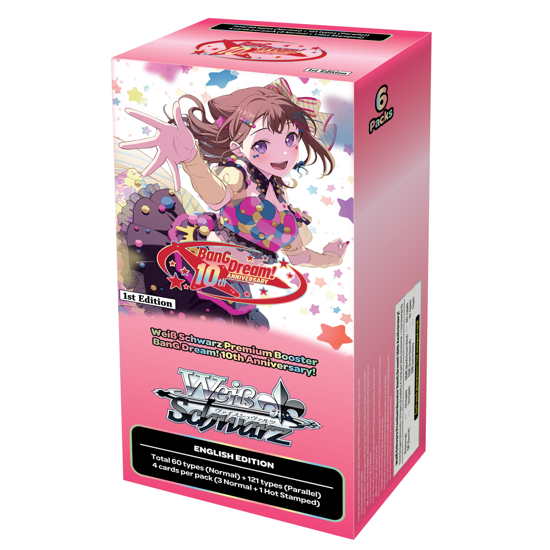 Weiss Schwarz - BanG Dream! 10th Anniversary! - Display Case (30x Booster Boxes)
