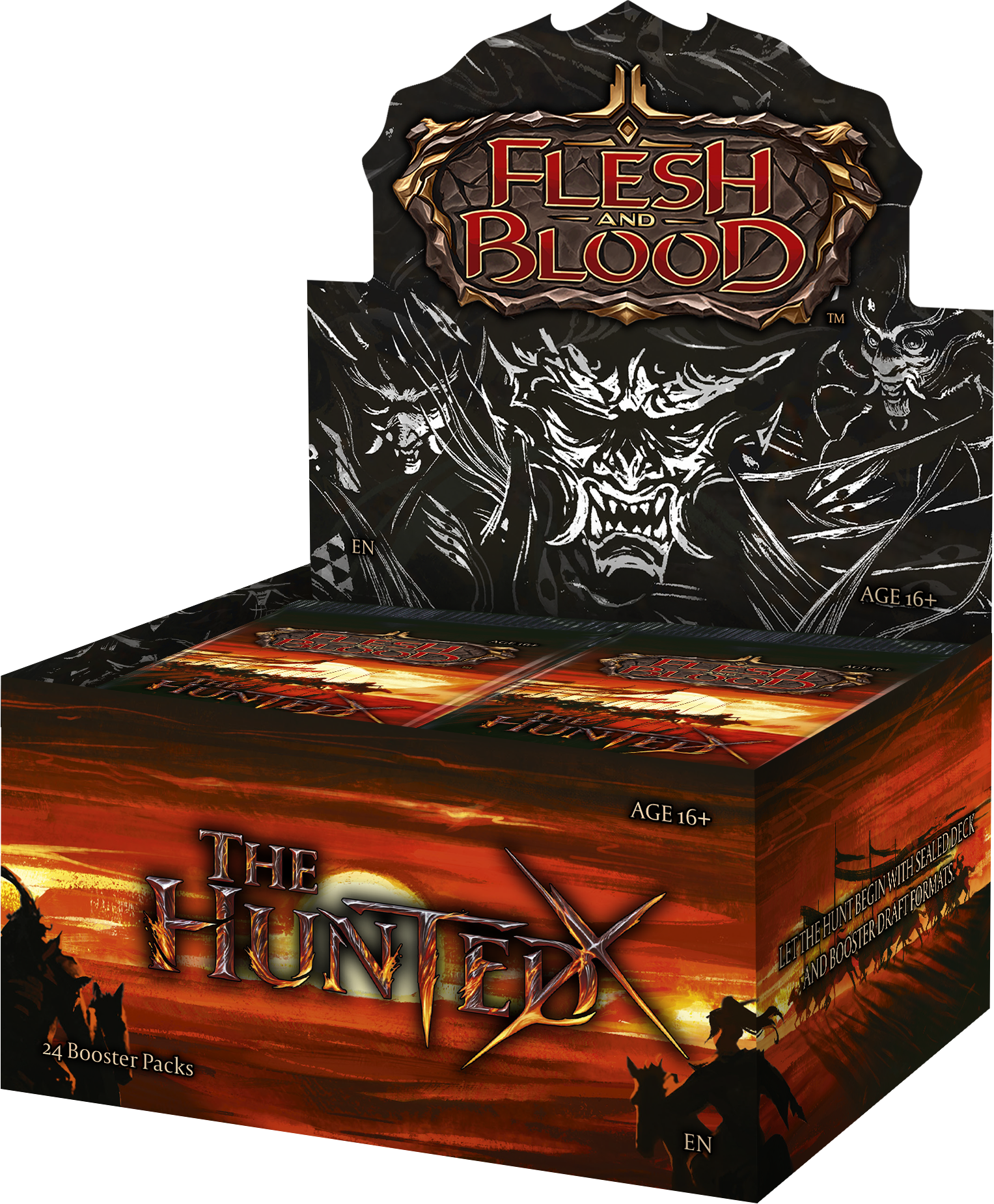 Flesh and Blood TCG - The Hunted - Booster Box (24x Packs)