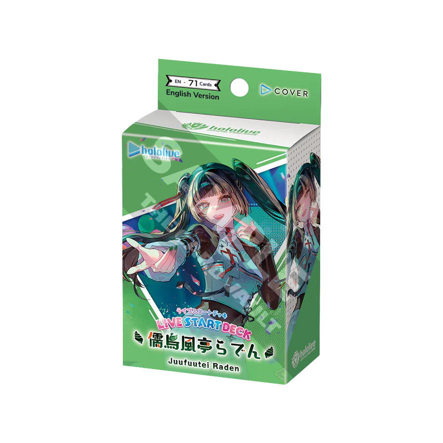hololive Official Card Game - Live Start Deck - Juufuutei Raden Deck