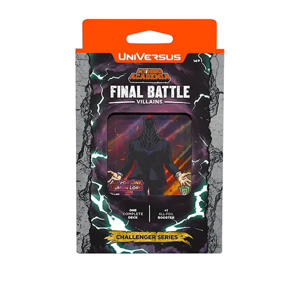 UniVersus CCG - My Hero Academia: Final Battle - Challenger Series Decks