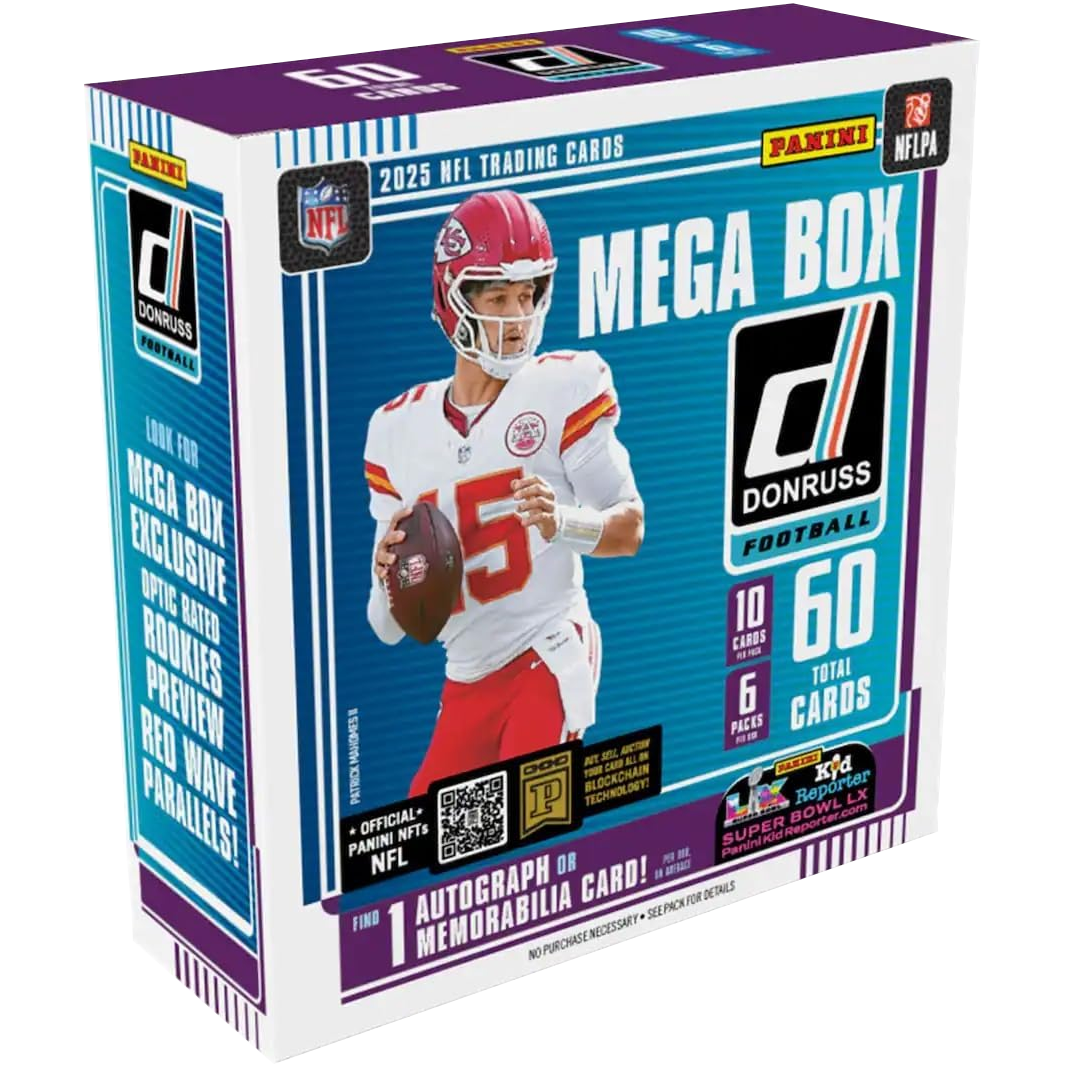 Panini - 2025 Donruss American Football (NFL) - Mega Box