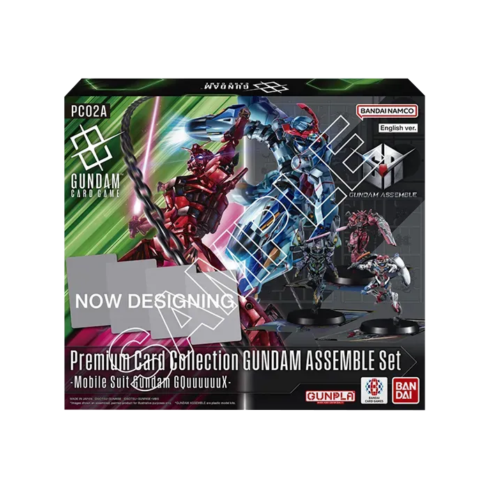 Gundam Card Game - Premium Collection Gundam Assemble Set - Mobile Suit Gundam GQuuuuuuX (PC02A)