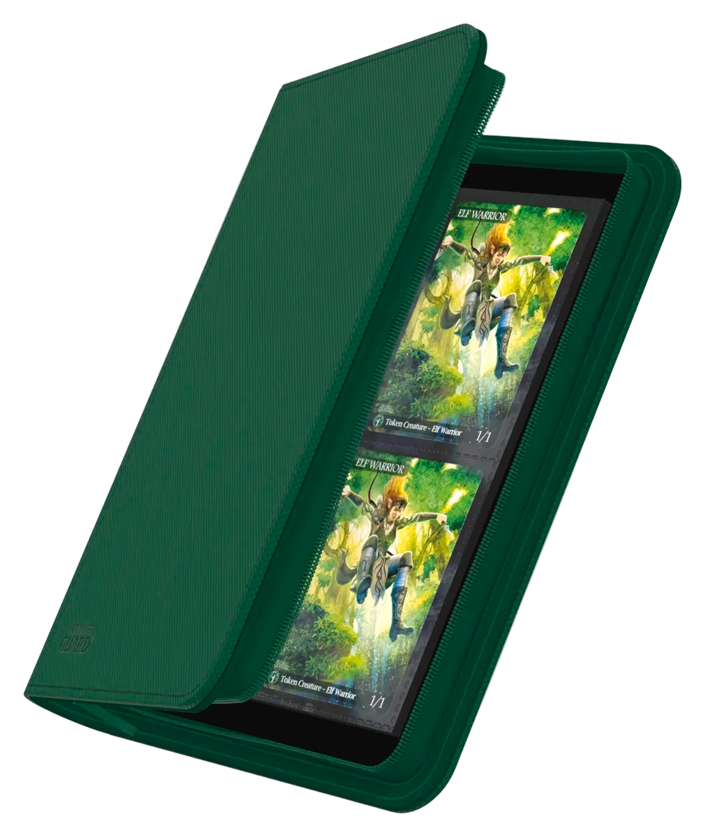 Ultimate Guard - Zipfolio 160 XenoSkin - 8-Pocket Portfolio - Green