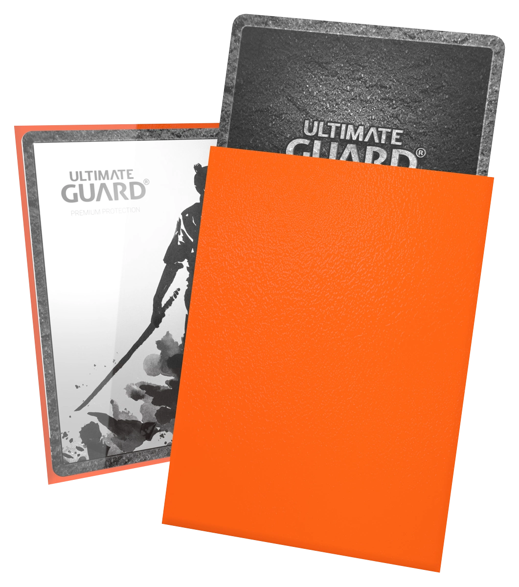 Ultimate Guard - Katana Sleeves - Standard Size - Ideal-Fit - Orange - 100pk