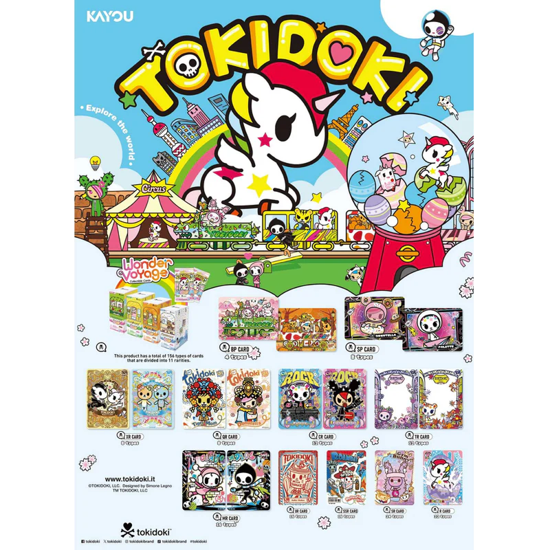 Kayou - Tokidoki - Wonder Voyage Collectible Cards Series 01 (Roaming Edition) - Booster Pack