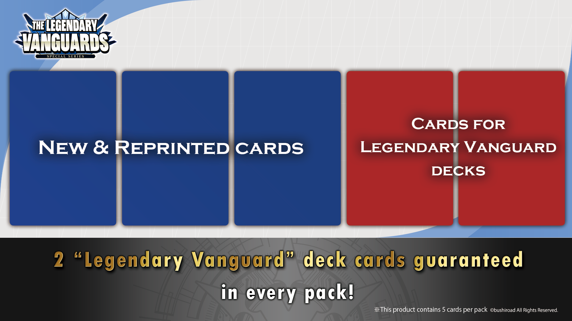 Cardfight!! Vanguard - Special Series 15 - The Legendary Vanguards - Booster Box (10x Packs)