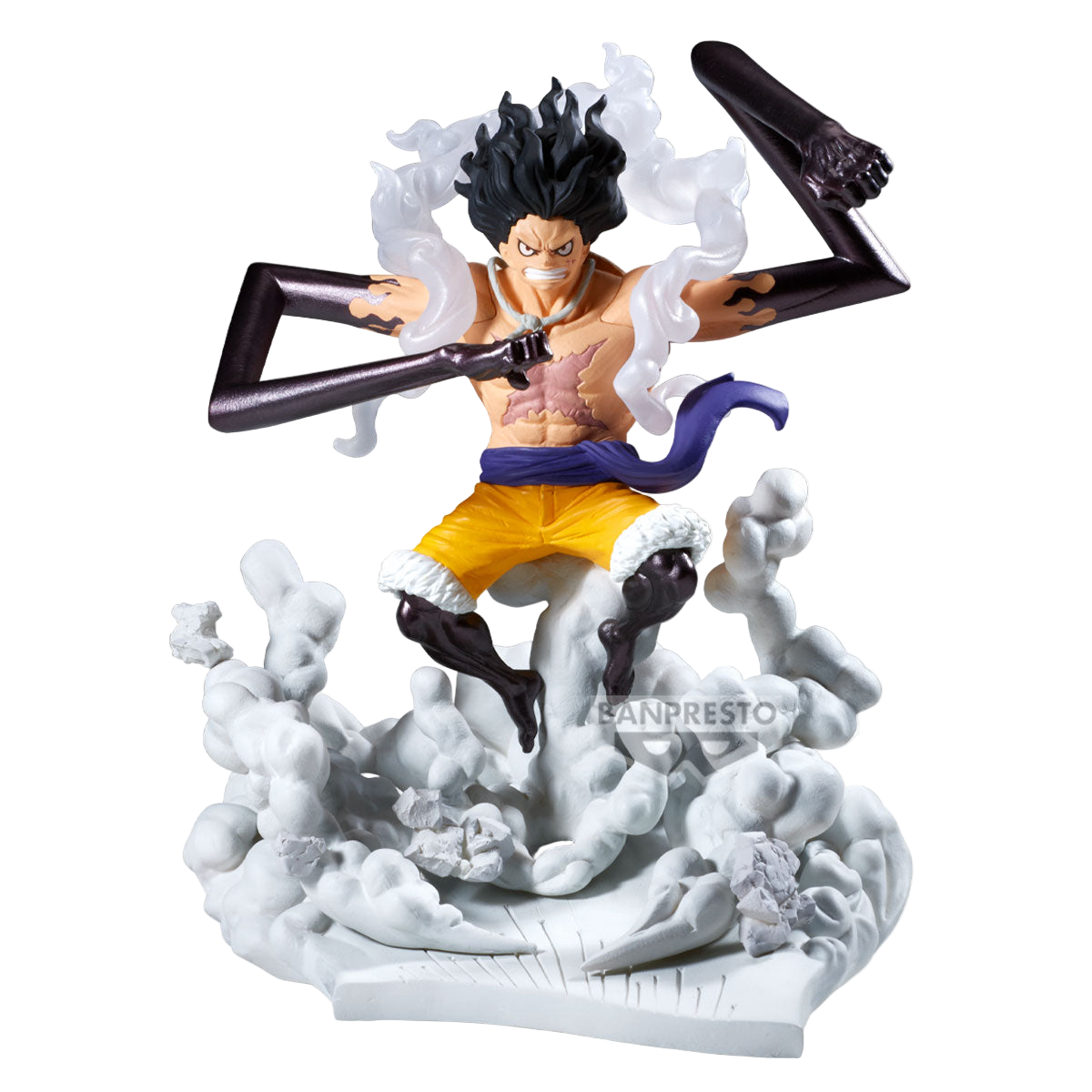 Bandai - Banpresto - Senkozenkkei - One Piece - Monkey D. Luffy -Gear 4- Figure