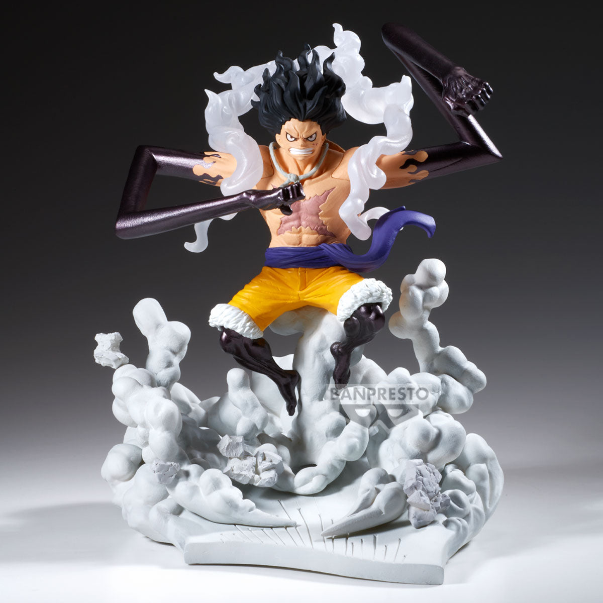 Bandai - Banpresto - Senkozenkkei - One Piece - Monkey D. Luffy -Gear 4- Figure