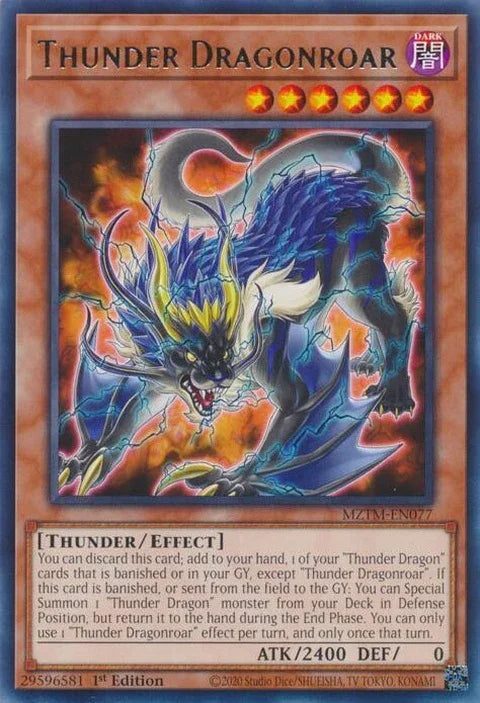 Thunder Dragonroar (MZTM-EN077)
