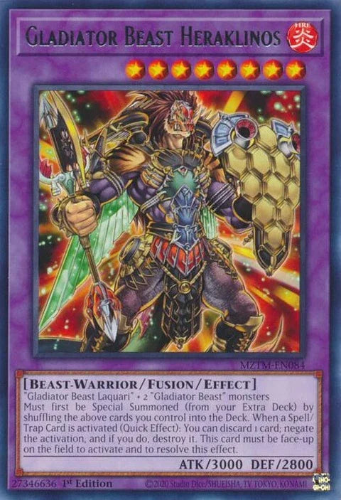 Gladiator Beast Heraklinos (MZTM-EN084)