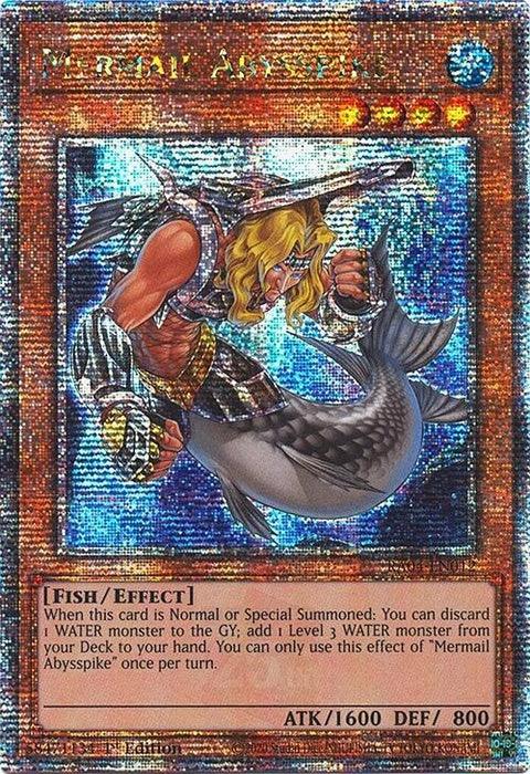 Mermail Abysspike (Quarter Century Secret Rare) (RA04-EN012)
