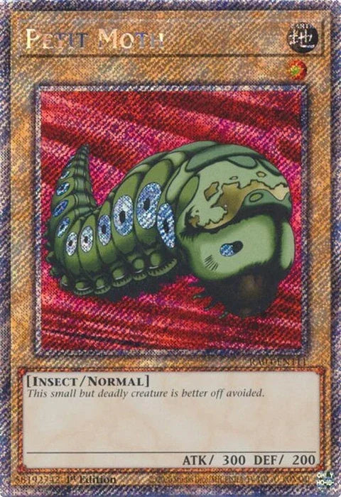 Petit Moth (Platinum Secret Rare) (RA04-EN111)