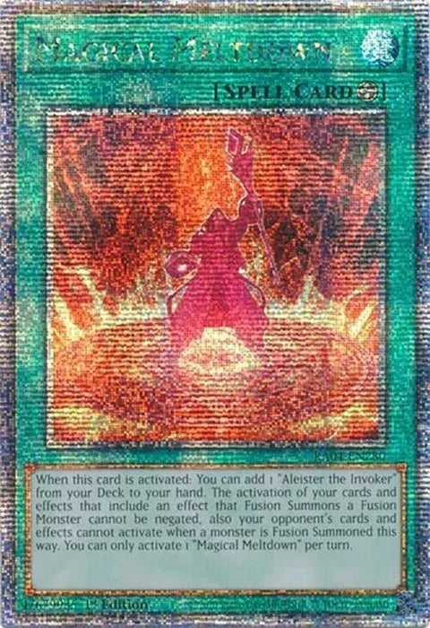 Magical Meltdown (Quarter Century Secret Rare) (RA04-EN280)