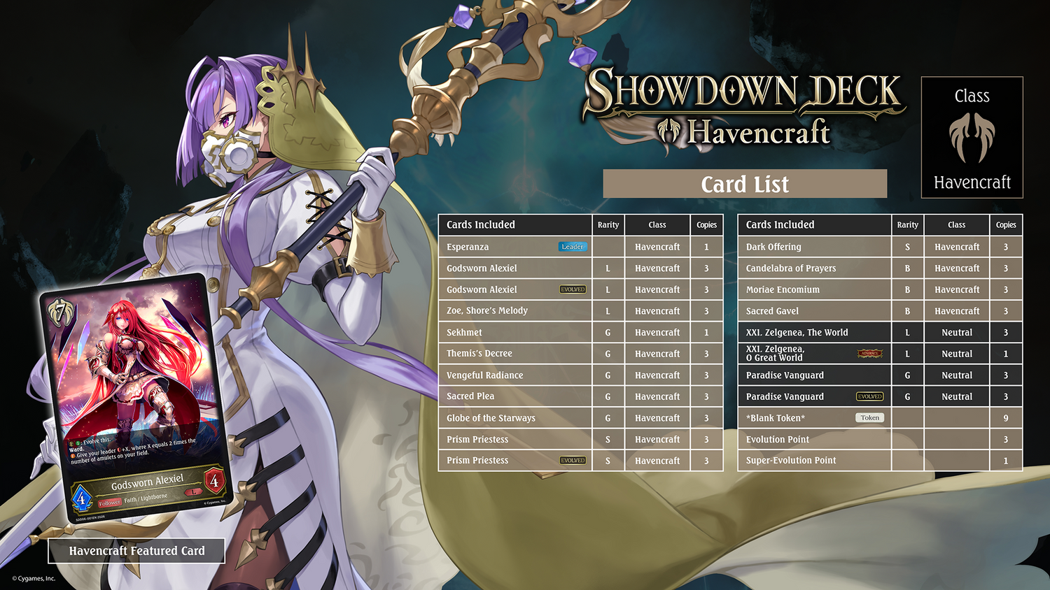 Shadowverse: Evolve - Showdown Deck - Bundle