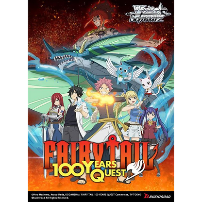 Weiss Schwarz - FAIRY TAIL 100 YEARS QUEST - Display Case (24x Booster Boxes)