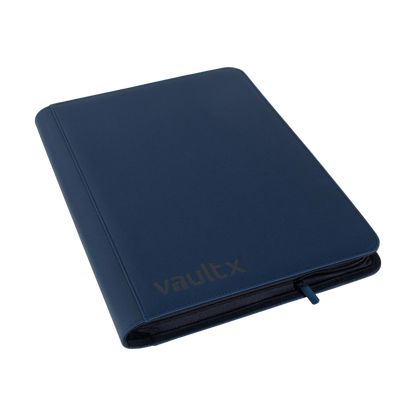 Vault X - 16-Pocket Exo-Tec® XXL Zip Binder - Blue