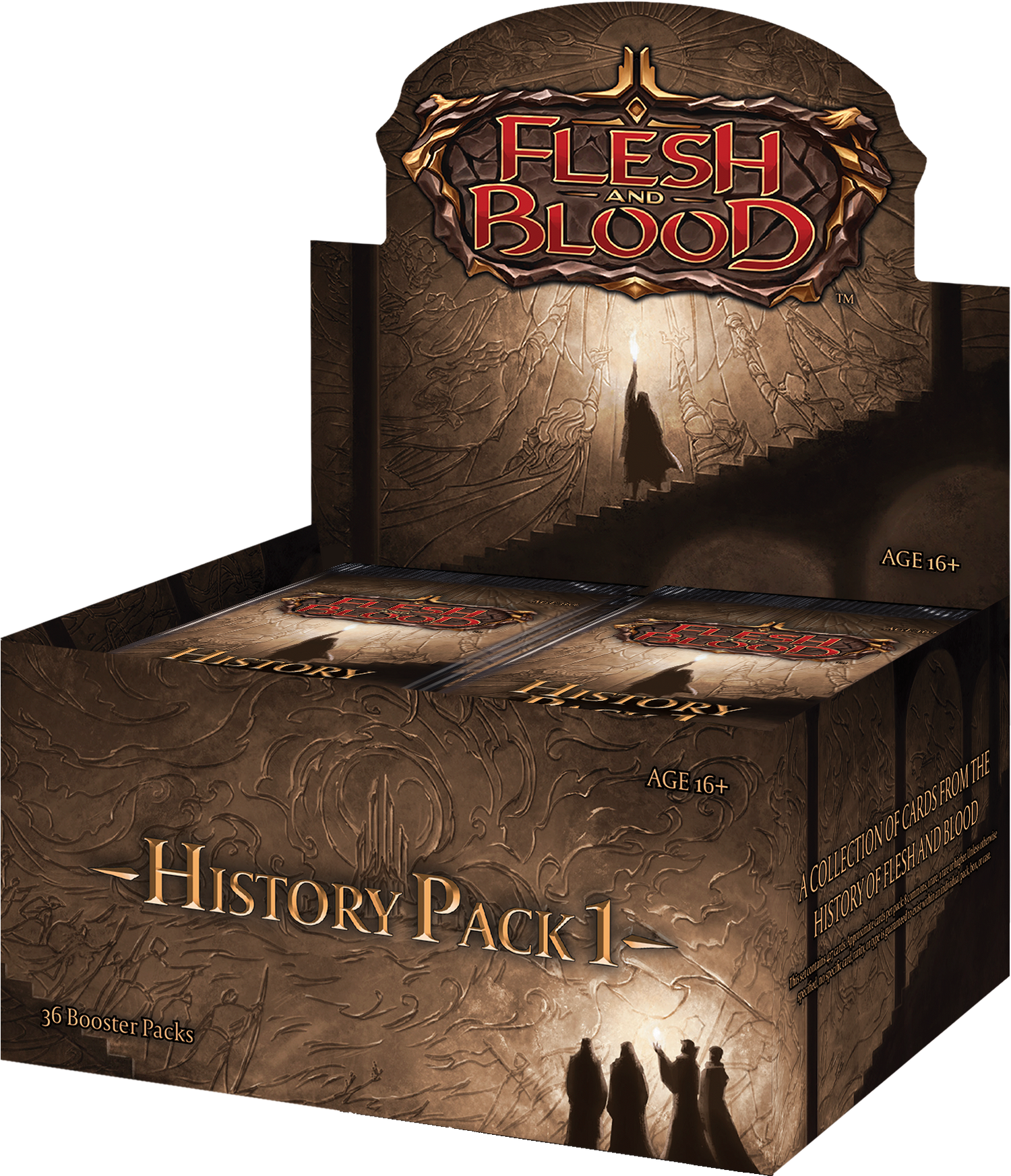 Flesh and Blood TCG - History Pack 1 - Booster Box (36x Packs)