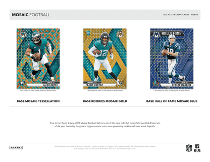 Panini - 2025 Mosaic American Football (NFL) - Hobby Box
