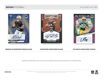 Panini - 2025 Mosaic American Football (NFL) - Hobby Box