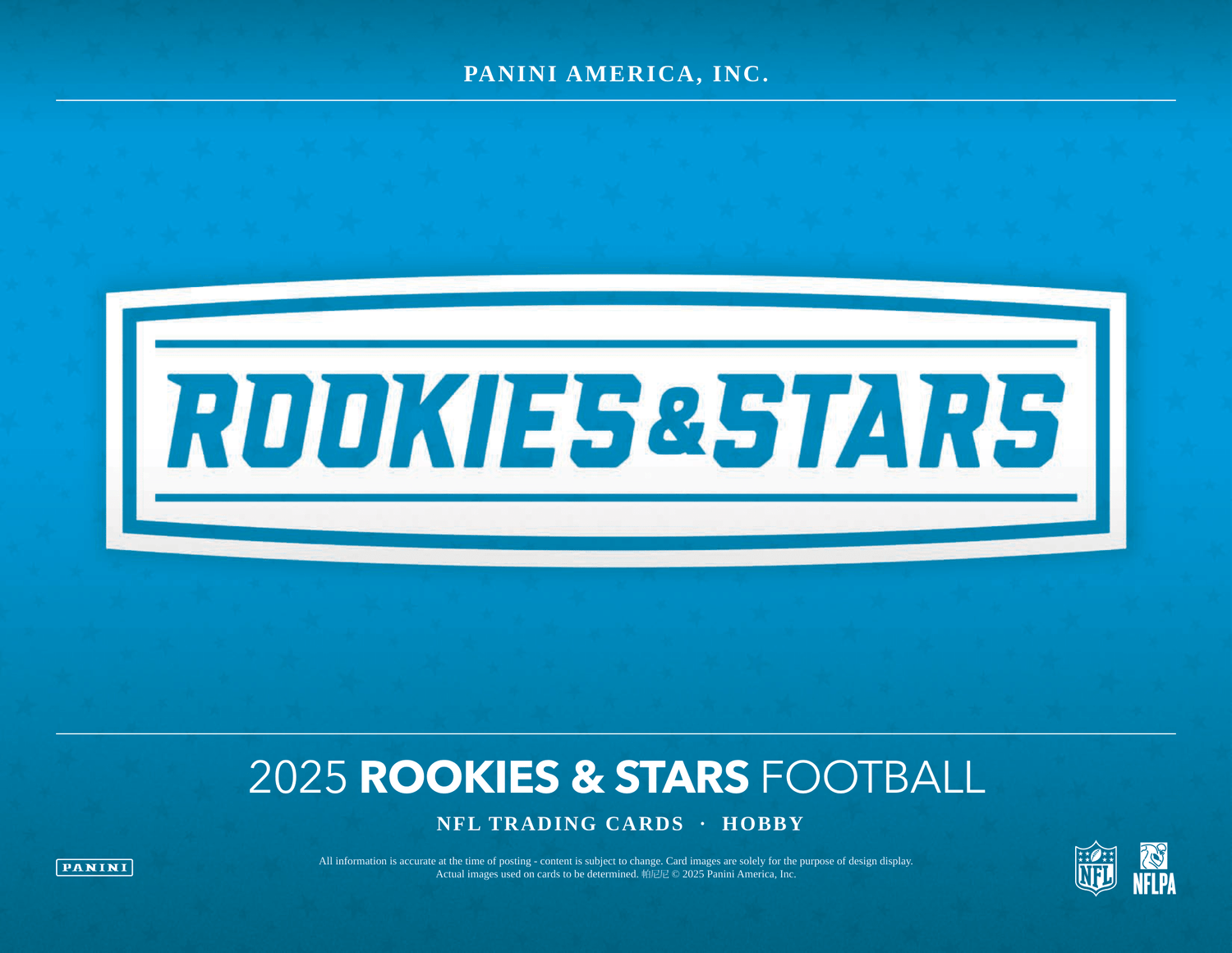 Panini - 2025 Rookies &amp; Stars American Football (NFL) - Hobby Box
