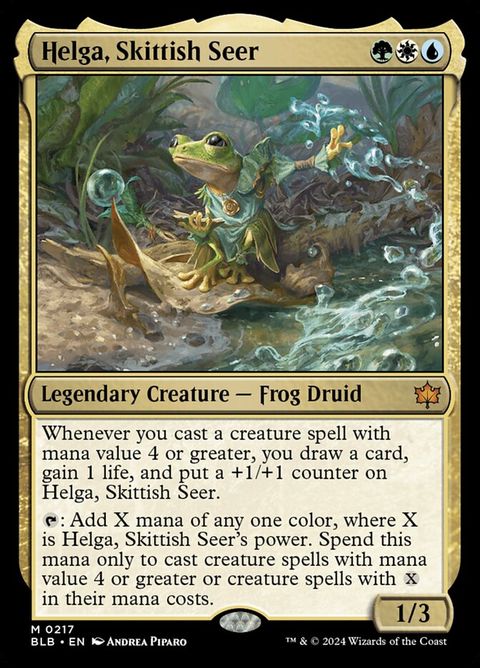 Helga, Skittish Seer (217)