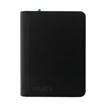Vault X - 16-Pocket Exo-Tec® XXL Zip Binder - Black