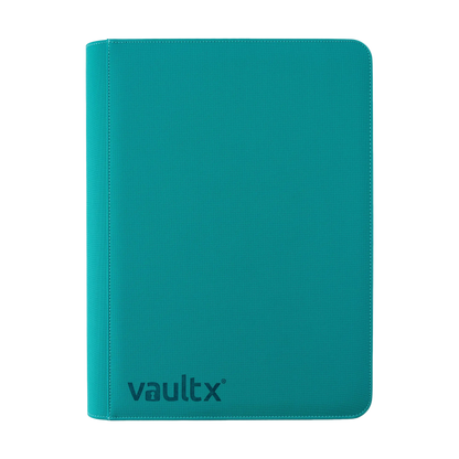 Vault X - 16-Pocket Exo-Tec® XXL Zip Binder - Teal