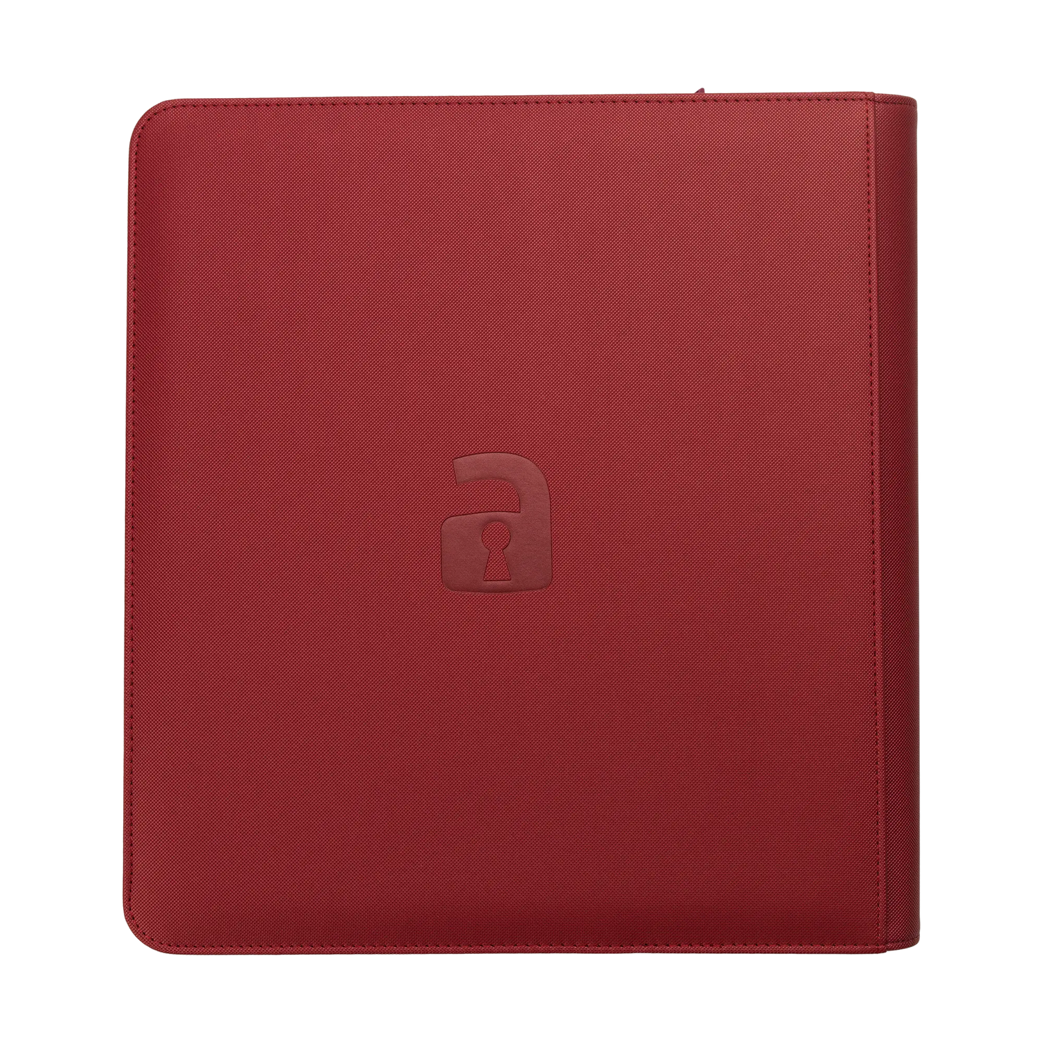 Vault X - 12-Pocket Exo-Tec® Zip Binder - Metallic Red