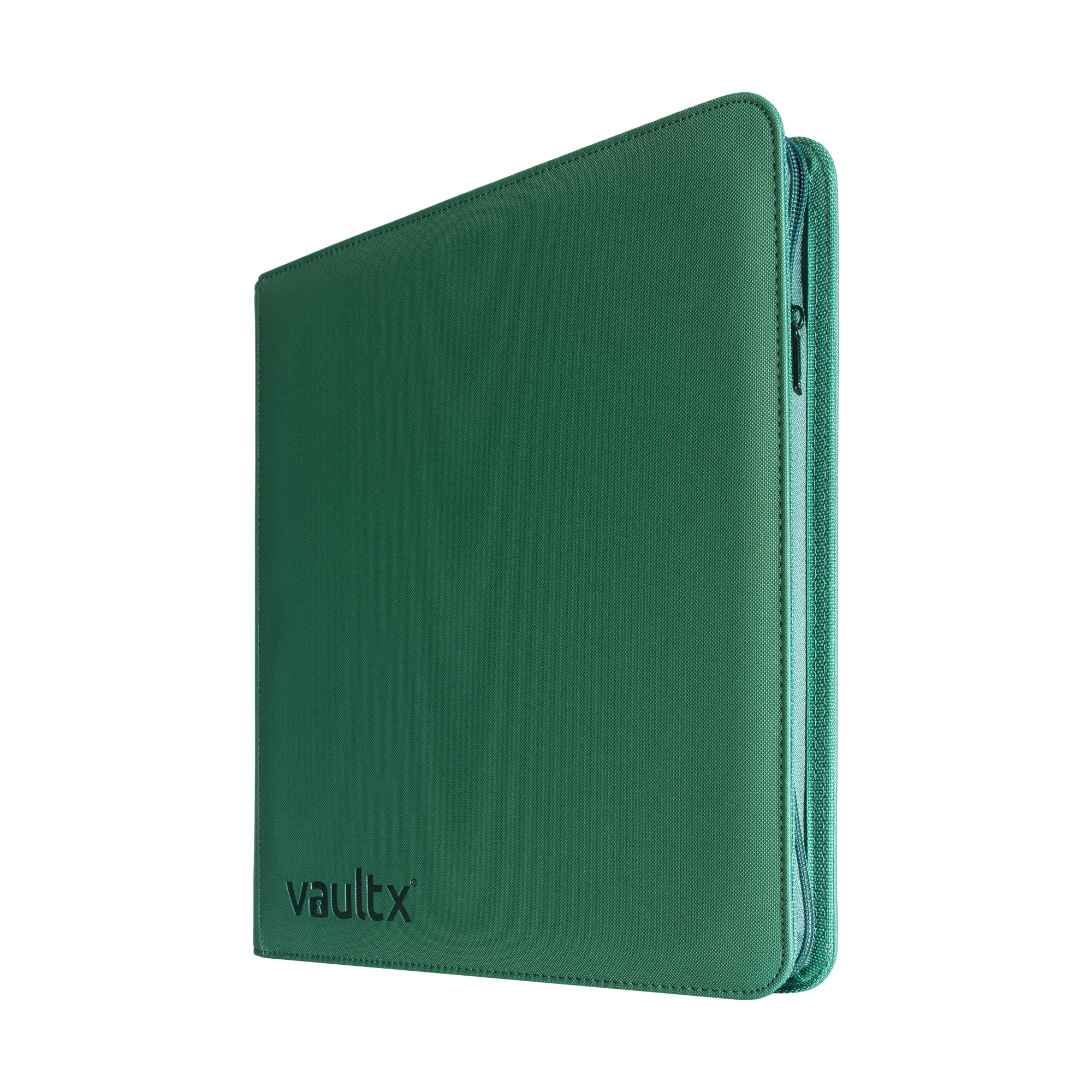 Vault X - 12-Pocket Exo-Tec® Zip Binder - Metallic Green