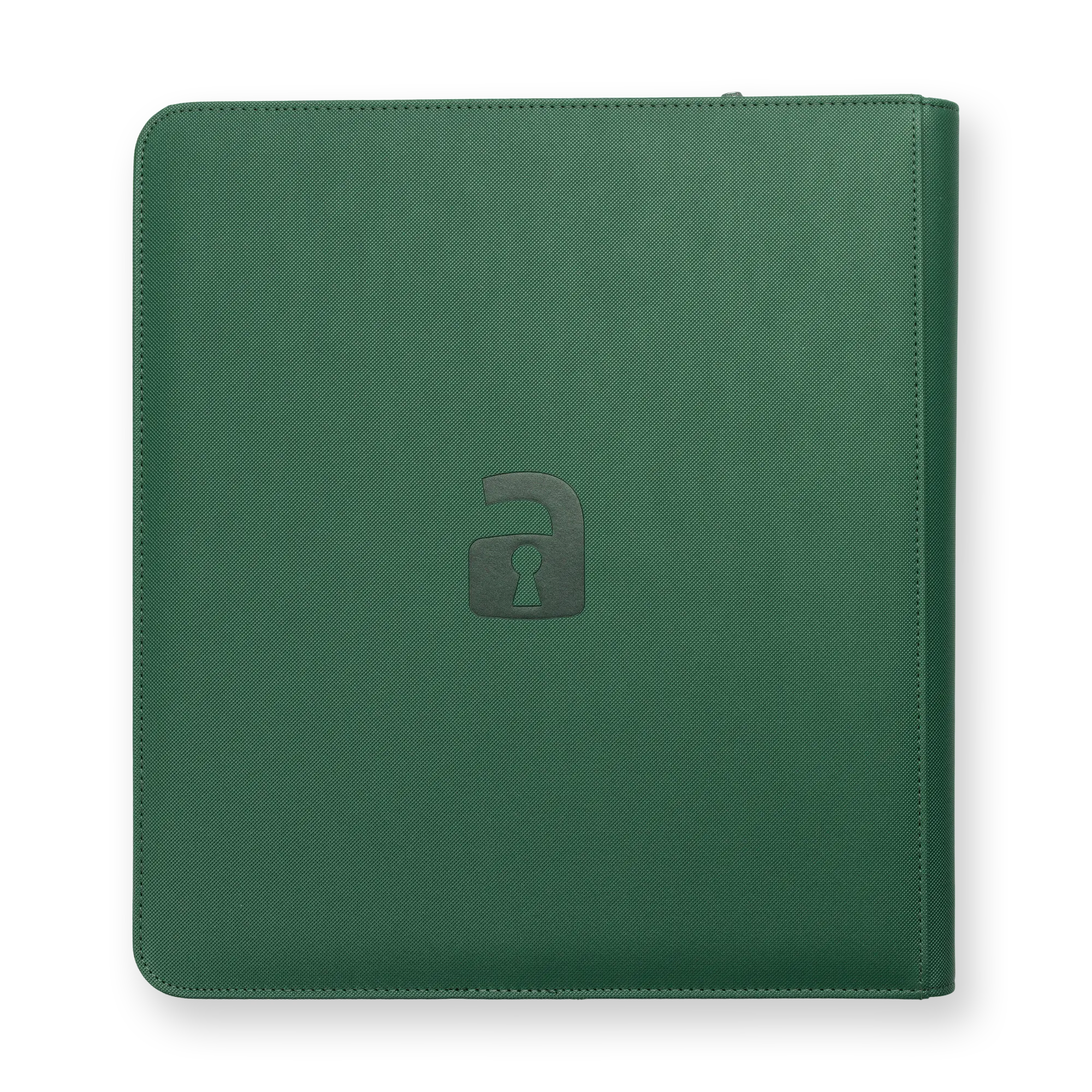 Vault X - 12-Pocket Exo-Tec® Zip Binder - Metallic Green
