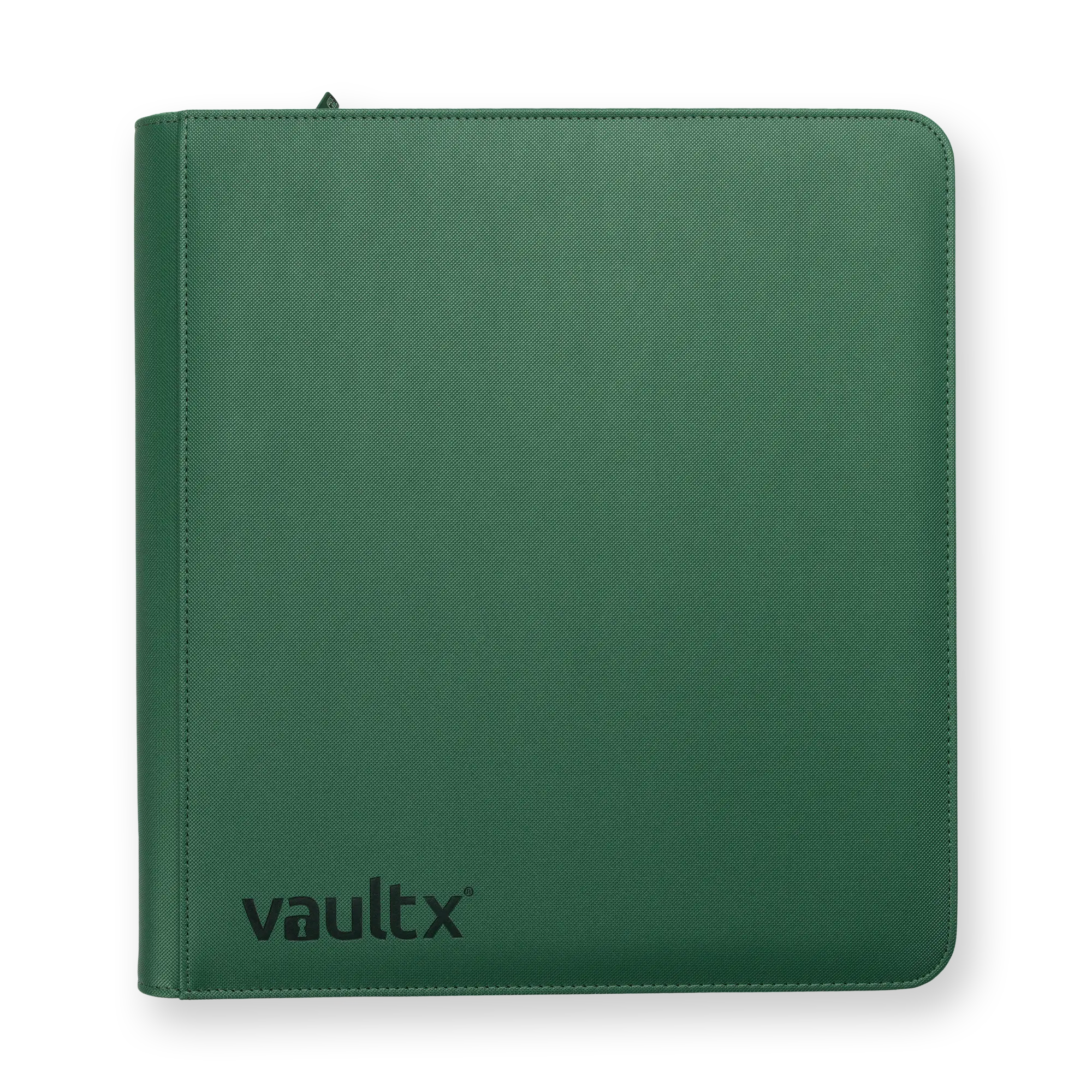 Vault X - 12-Pocket Exo-Tec® Zip Binder - Metallic Green