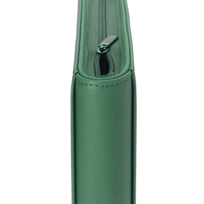Vault X - 12-Pocket Exo-Tec® Zip Binder - Metallic Green