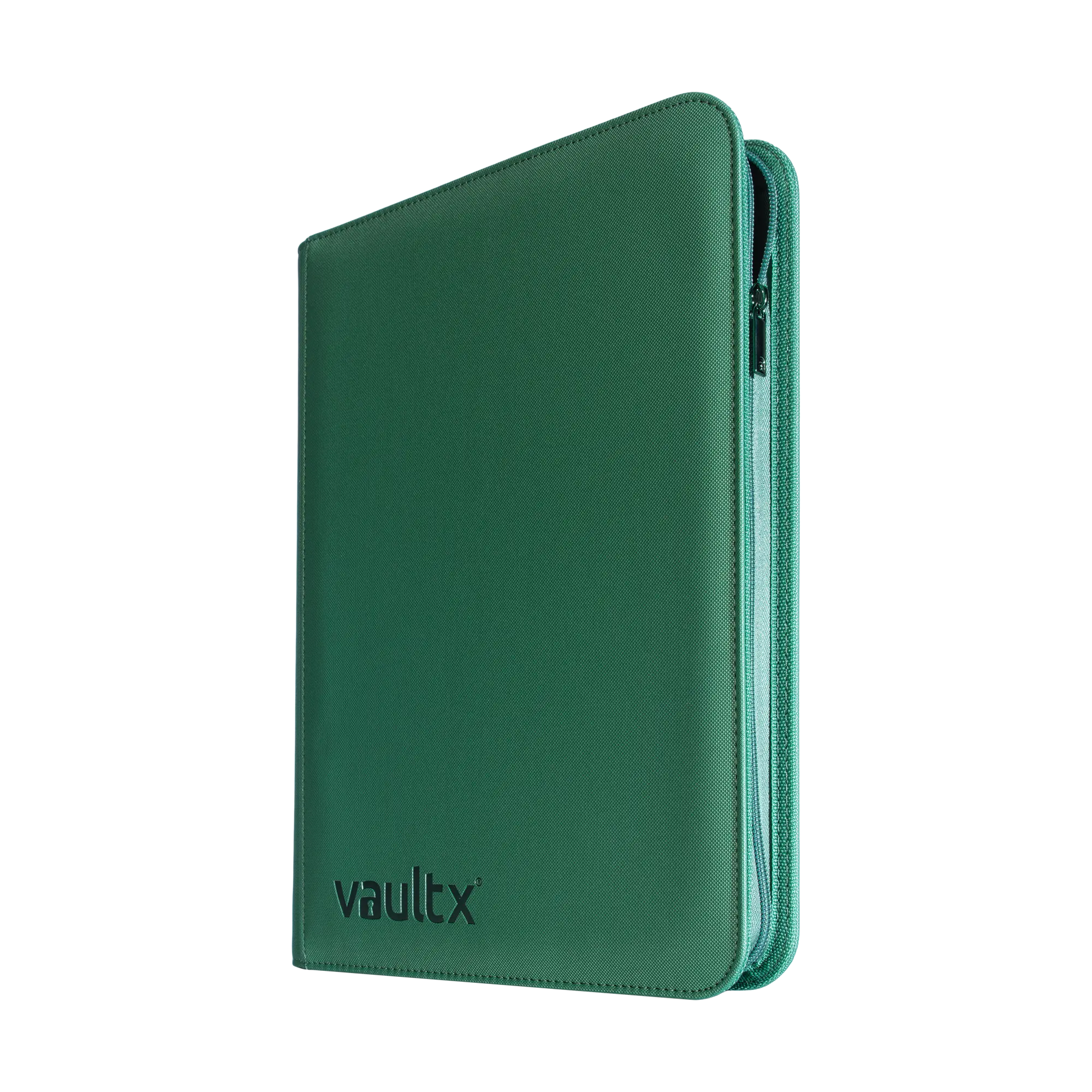 Vault X - 9-Pocket Exo-Tec® Zip Binder - Metallic Green