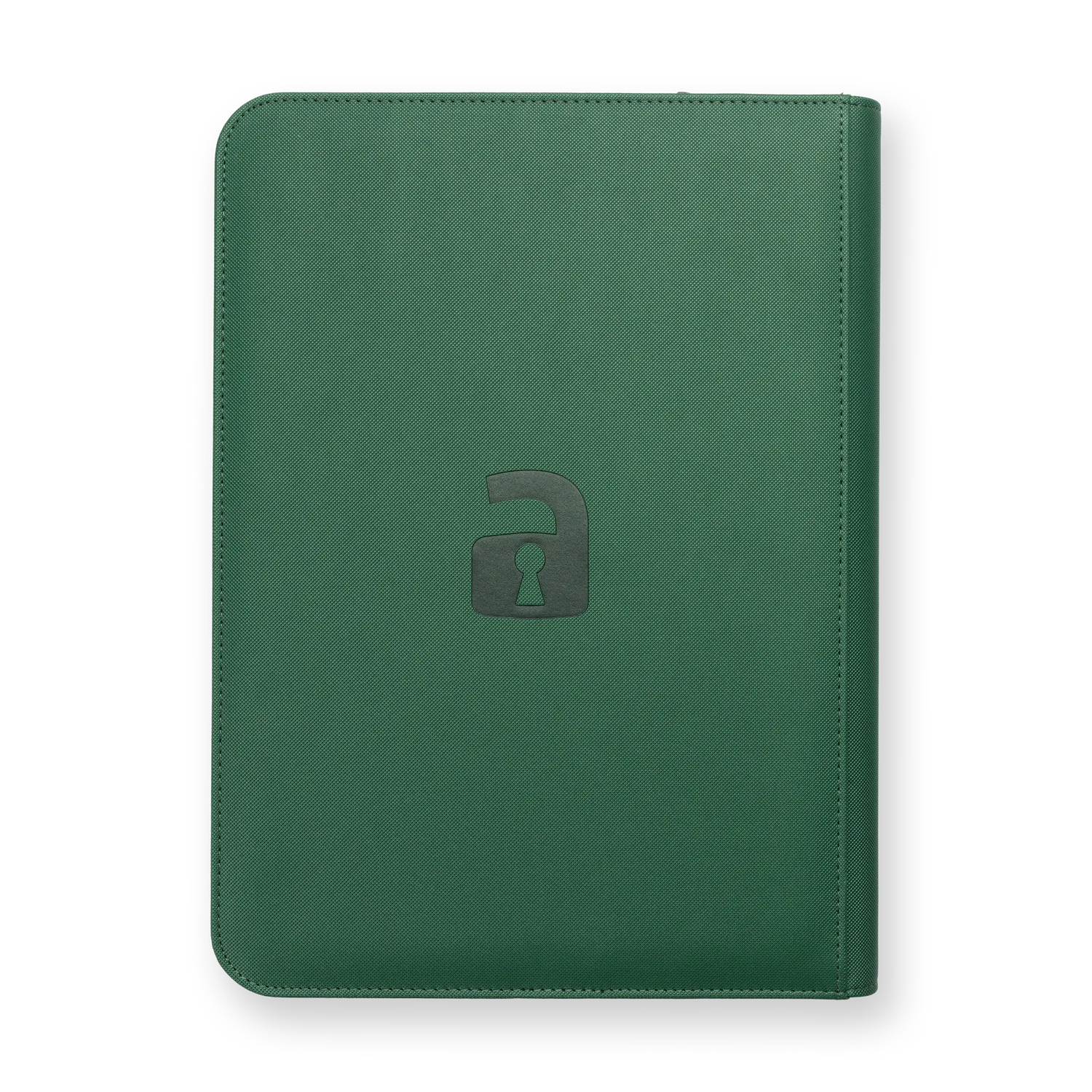 Vault X - 9-Pocket Exo-Tec® Zip Binder - Metallic Green