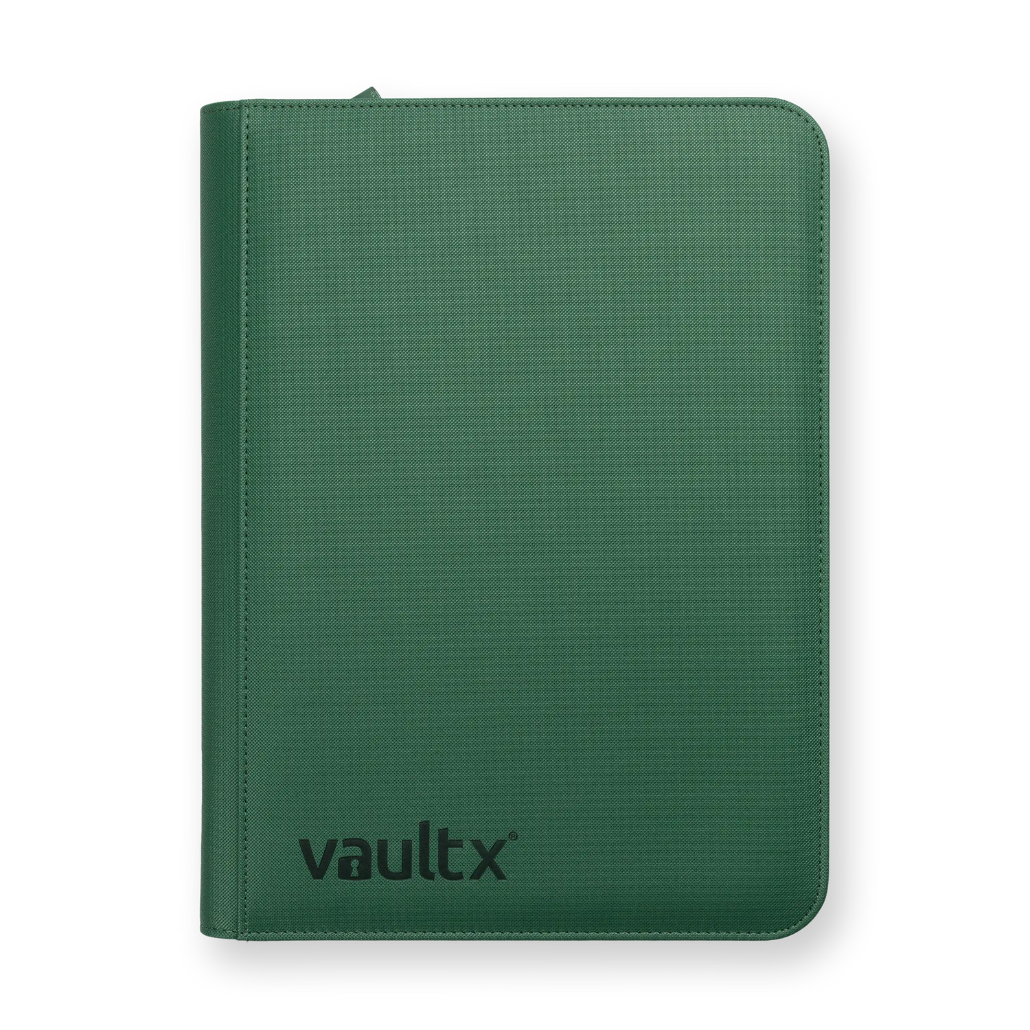 Vault X - 9-Pocket Exo-Tec® Zip Binder - Metallic Green
