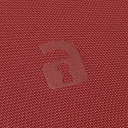Vault X - 4-Pocket Exo-Tec® Zip Binder - Metallic Red